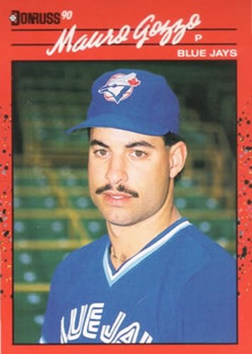 #655 Mauro Gozzo - Toronto Blue Jays - 1990 Donruss Baseball