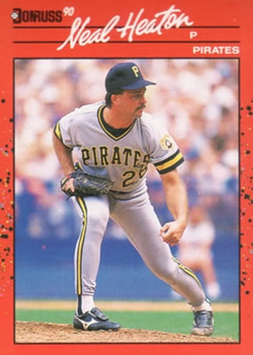 #658 Neal Heaton - Pittsburgh Pirates - 1990 Donruss Baseball