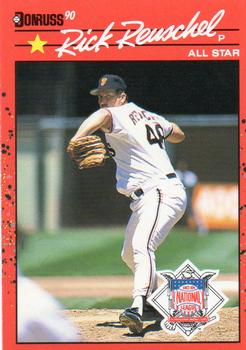 #663 Rick Reuschel - San Francisco Giants - 1990 Donruss Baseball