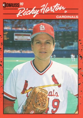 #666 Ricky Horton - St. Louis Cardinals - 1990 Donruss Baseball