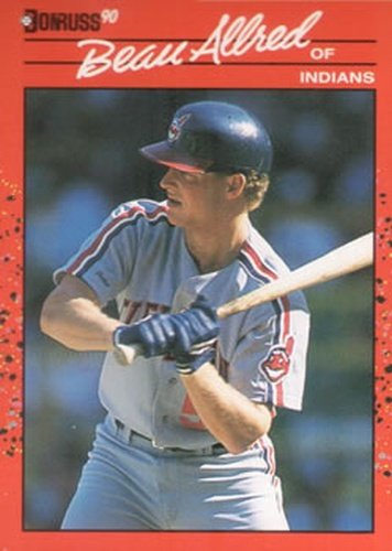 #691 Beau Allred - Cleveland Indians - 1990 Donruss Baseball