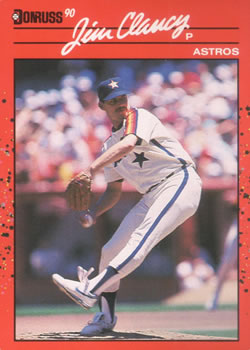 #69 Jim Clancy - Houston Astros - 1990 Donruss Baseball