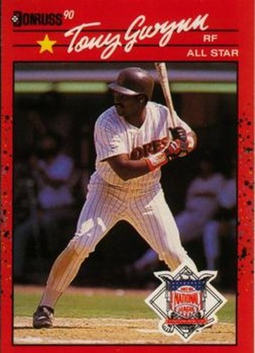 #705 Tony Gwynn - San Diego Padres - 1990 Donruss Baseball