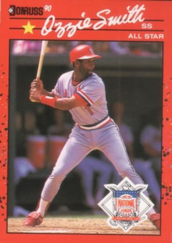 #710 Ozzie Smith - St. Louis Cardinals - 1990 Donruss Baseball