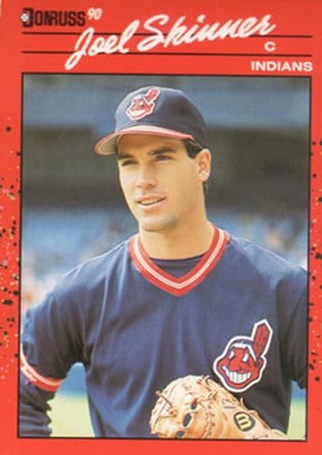 #73 Joel Skinner - Cleveland Indians - 1990 Donruss Baseball
