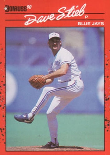 #87 Dave Stieb - Toronto Blue Jays - 1990 Donruss Baseball