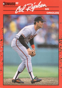 #96 Cal Ripken - Baltimore Orioles - 1990 Donruss Baseball