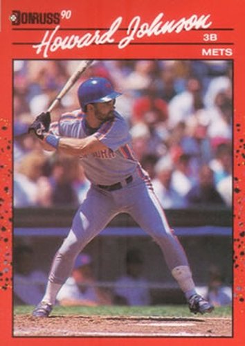 #99 Howard Johnson - New York Mets - 1990 Donruss Baseball
