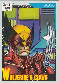 #138 Wolverine's Claws - 1991 Impel Marvel Universe Series II