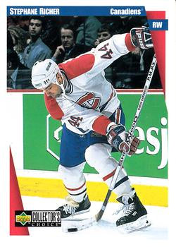 #138 Stephane Richer - Montreal Canadiens - 1997-98 Collector's Choice Hockey