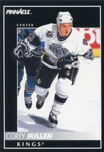 #138 Corey Millen - Los Angeles Kings - 1992-93 Pinnacle Canadian Hockey