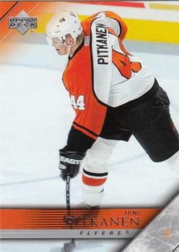 #138 Joni Pitkanen - Philadelphia Flyers - 2005-06 Upper Deck Hockey