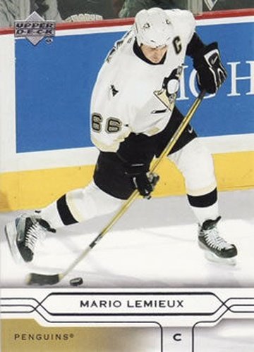 #138 Mario Lemieux - Pittsburgh Penguins - 2004-05 Upper Deck Hockey
