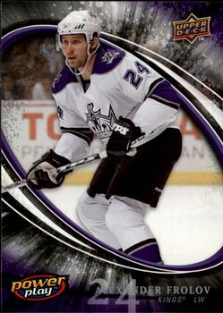 #138 Alexander Frolov - Los Angeles Kings - 2008-09 Upper Deck Power Play Box Set Hockey