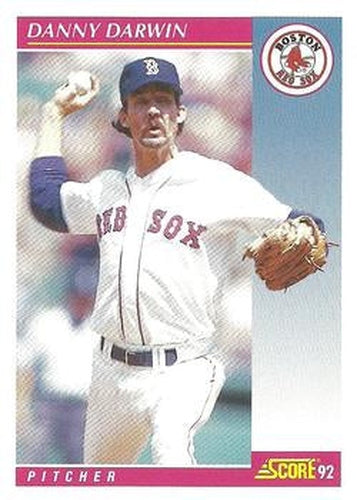 #138 Danny Darwin - Boston Red Sox - 1992 Score Baseball