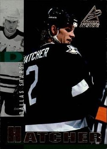#138 Derian Hatcher - Dallas Stars - 1997-98 Pinnacle Inside Hockey