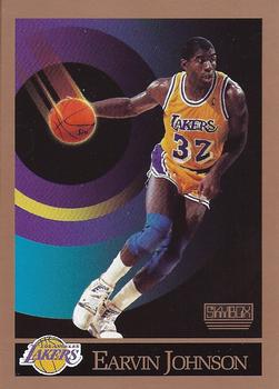 #138 Earvin Johnson - Los Angeles Lakers - 1990-91 SkyBox Basketball