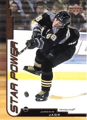 #138 Jaromir Jagr - Pittsburgh Penguins - 1999-00 Upper Deck Hockey