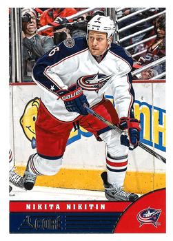 #138 Nikita Nikitin - Columbus Blue Jackets - 2013-14 Score Hockey