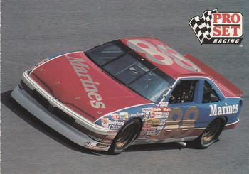 #138 Buddy Baker Marines Car - Baker-Shiff Racing - 1991 Pro Set Racing