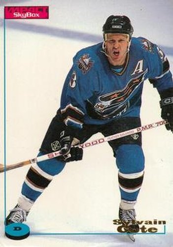 #138 Sylvain Cote - Washington Capitals - 1996-97 SkyBox Impact Hockey