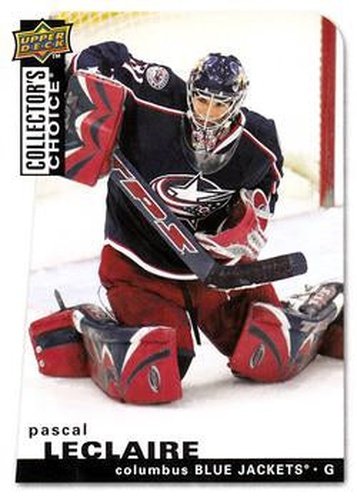 #138 Pascal Leclaire - Columbus Blue Jackets - 2008-09 Collector's Choice Hockey