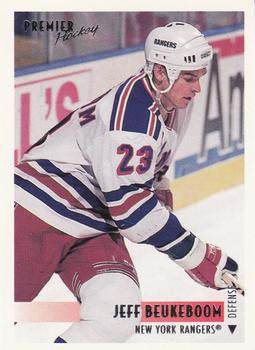 #138 Jeff Beukeboom - New York Rangers - 1994-95 O-Pee-Chee Premier Hockey