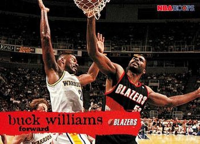 #138 Buck Williams - Portland Trail Blazers - 1995-96 Hoops Basketball
