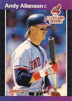 #138 Andy Allanson - Cleveland Indians - 1989 Donruss Baseball