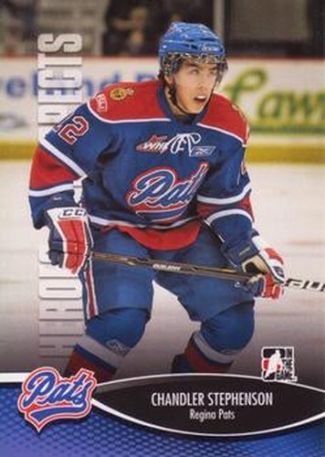 #138 Chandler Stephenson - Regina Pats - 2012-13 In The Game Heroes and Prospects Hockey