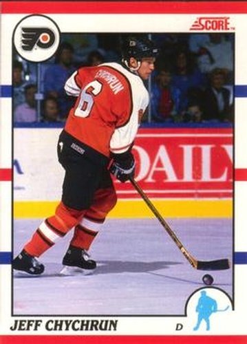#138 Jeff Chychrun - Philadelphia Flyers - 1990-91 Score Canadian Hockey