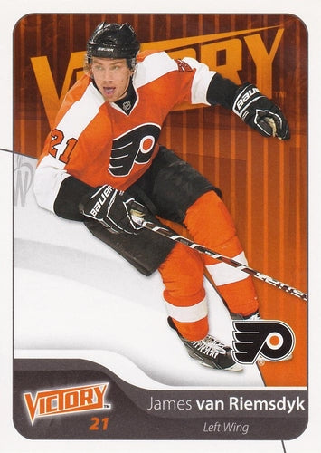 #138 James van Riemsdyk - Philadelphia Flyers - 2011-12 Upper Deck Victory Hockey