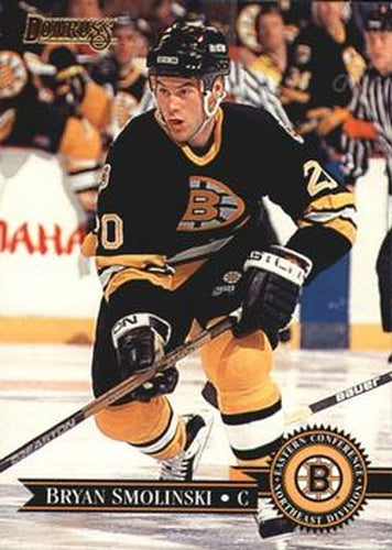 #138 Bryan Smolinski - Boston Bruins - 1995-96 Donruss Hockey
