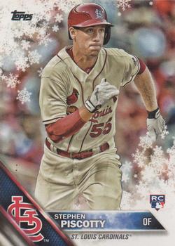 #HMW138 Stephen Piscotty - St. Louis Cardinals - 2016 Topps Holiday Baseball
