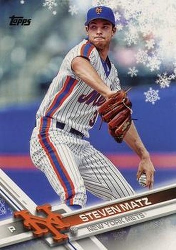 #HMW138 Steven Matz - New York Mets - 2017 Topps Holiday Baseball