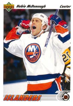 #138 Hubie McDonough - New York Islanders - 1991-92 Upper Deck Hockey