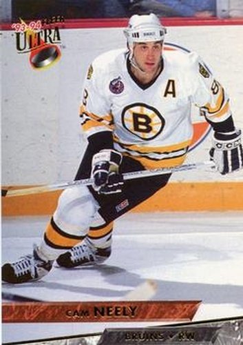 #138 Cam Neely - Boston Bruins - 1993-94 Ultra Hockey