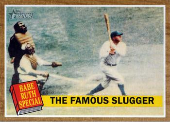 #138 Babe Ruth - New York Yankees - 2011 Topps Heritage Baseball