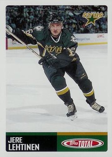 #138 Jere Lehtinen - Dallas Stars - 2002-03 Topps Total Hockey