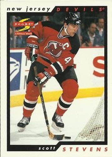 #138 Scott Stevens - New Jersey Devils - 1996-97 Score Hockey