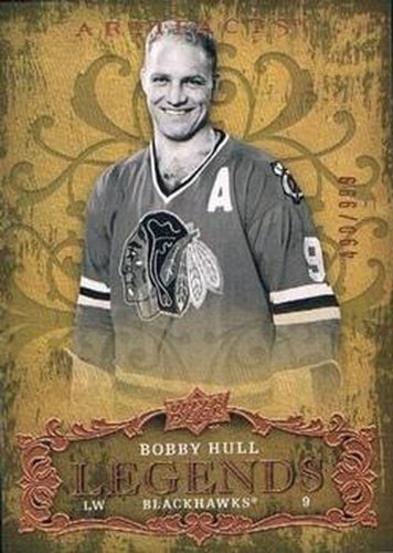 #138 Bobby Hull - Chicago Blackhawks - 2008-09 Upper Deck Artifacts Hockey