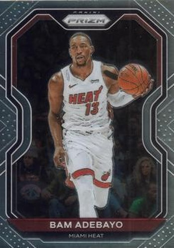 #138 Bam Adebayo - Miami Heat - 2020-21 Panini Prizm Basketball