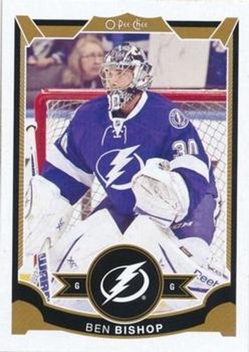 #138 Ben Bishop - Tampa Bay Lightning - 2015-16 O-Pee-Chee Hockey