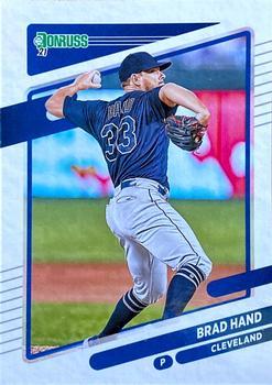 #138 Brad Hand - Cleveland Indians - 2021 Donruss Baseball