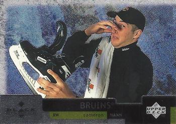 #138 Cameron Mann - Boston Bruins - 1997-98 Upper Deck Black Diamond Hockey
