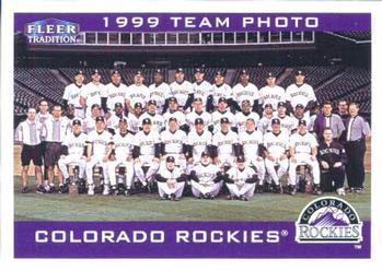 #138 Colorado Rockies - Colorado Rockies - 2000 Fleer Tradition Baseball
