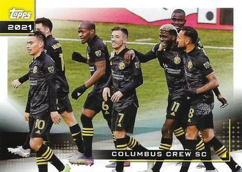 #138 Columbus Crew - Columbus Crew SC - 2021 Topps MLS Soccer