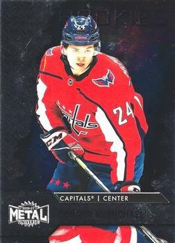 #138 Connor McMichael - Washington Capitals - 2020-21 Skybox Metal Universe Hockey