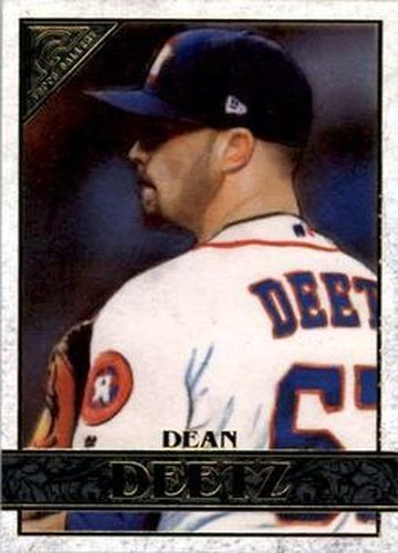 #138 Dean Deetz - Houston Astros - 2020 Topps Gallery Baseball