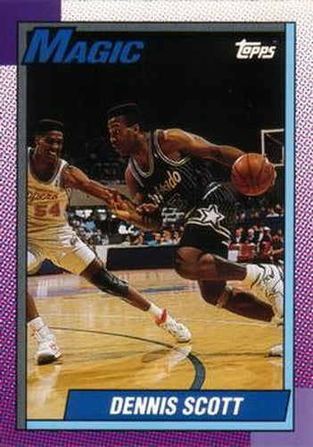 #138 Dennis Scott - Orlando Magic - 1992-93 Topps Archives Basketball